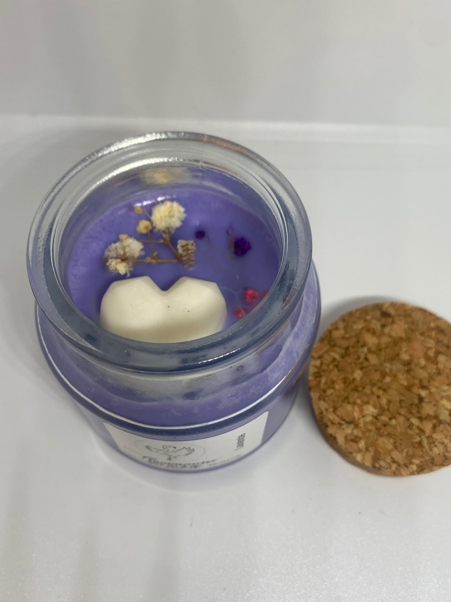 Bougie bijou lavande