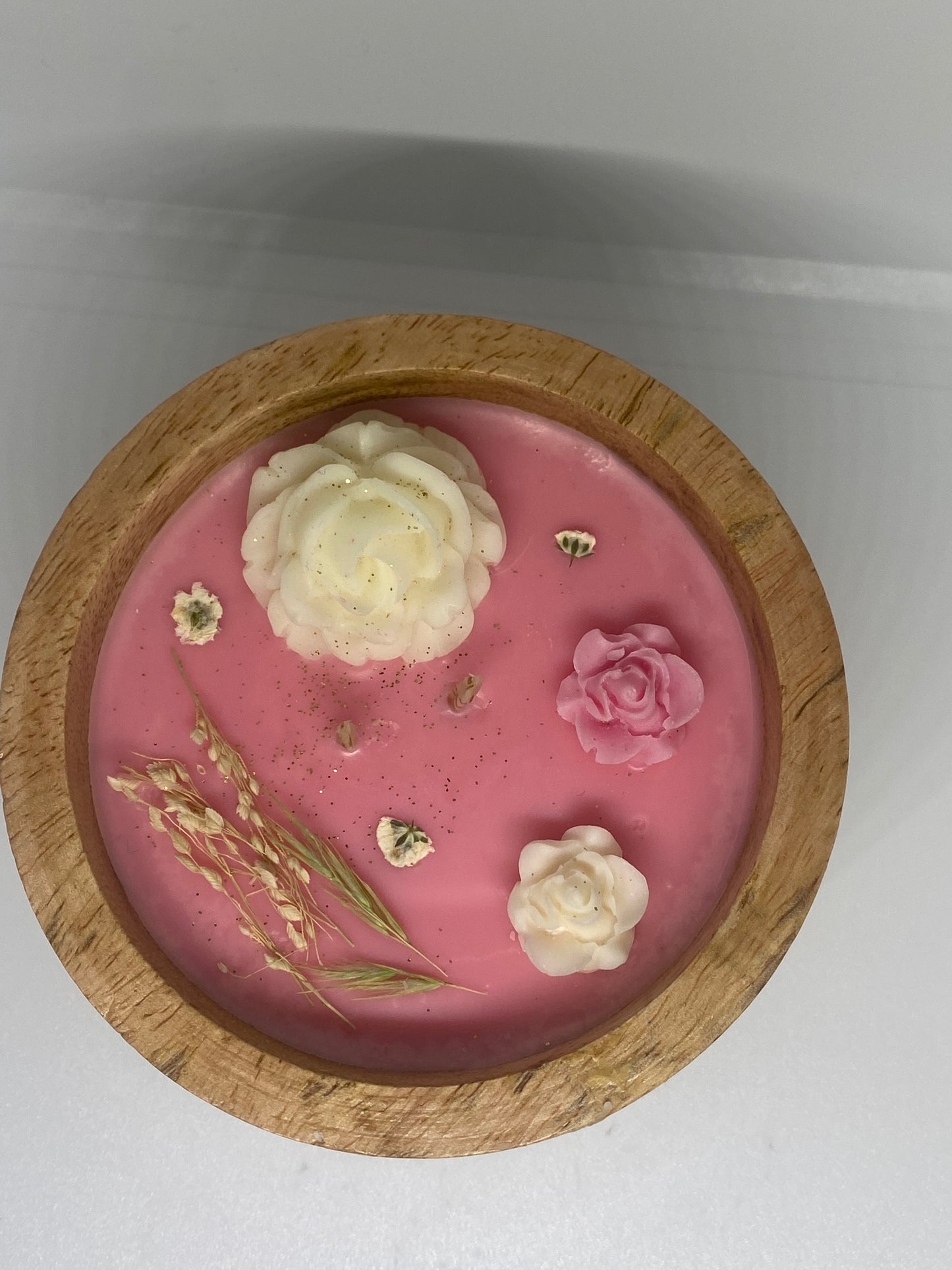 Bougie soja parfum ambre