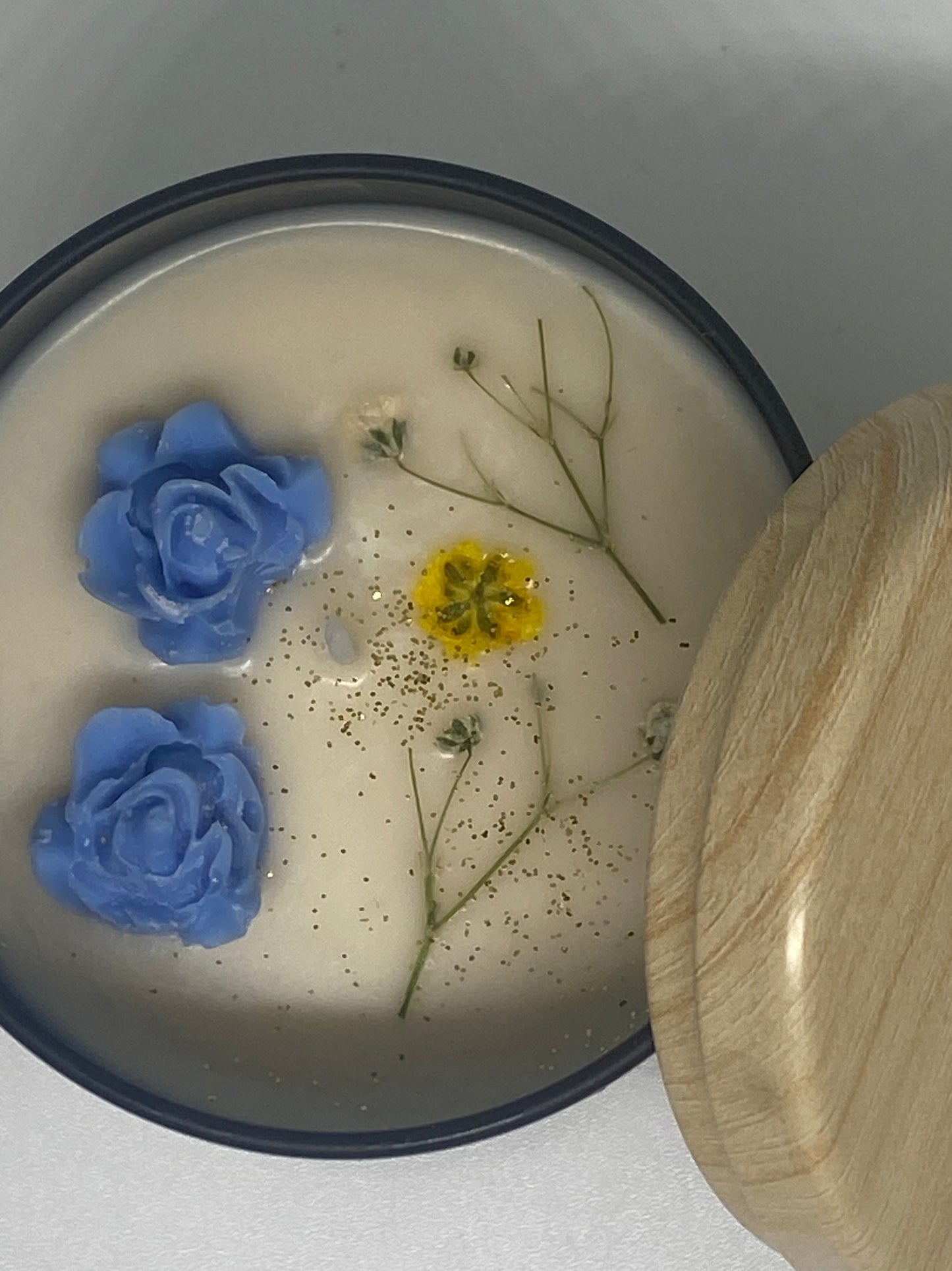Bougie huile essentielle citron